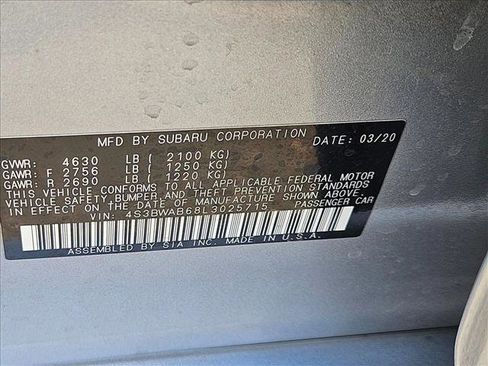 Used 2020 Subaru Legacy w/ Alloy Wheel Package AWD/4WD image 23