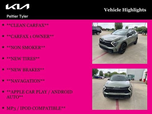 Certified 2025 Kia Sportage X-Line w/ Premium Package AWD/4WD image 12