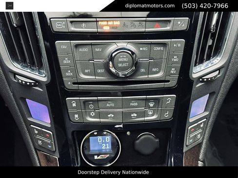 Used 2012 Cadillac CTS V w/ Wood Trim Package RWD image 32