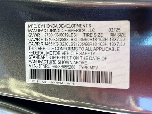 Used 2025 Honda Odyssey EX-L image 33