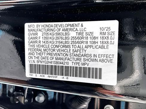 Used 2025 Honda Pilot EX-L image 31