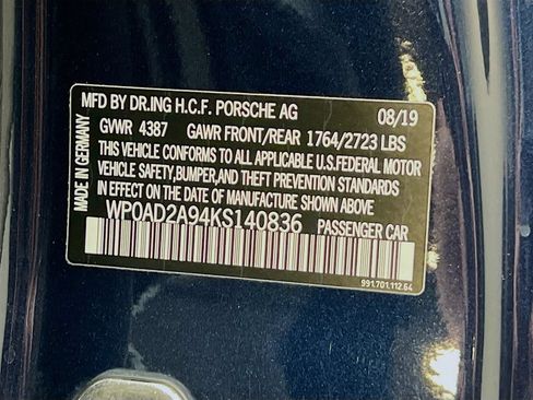 Certified 2019 Porsche 911 Turbo S AWD/4WD image 34