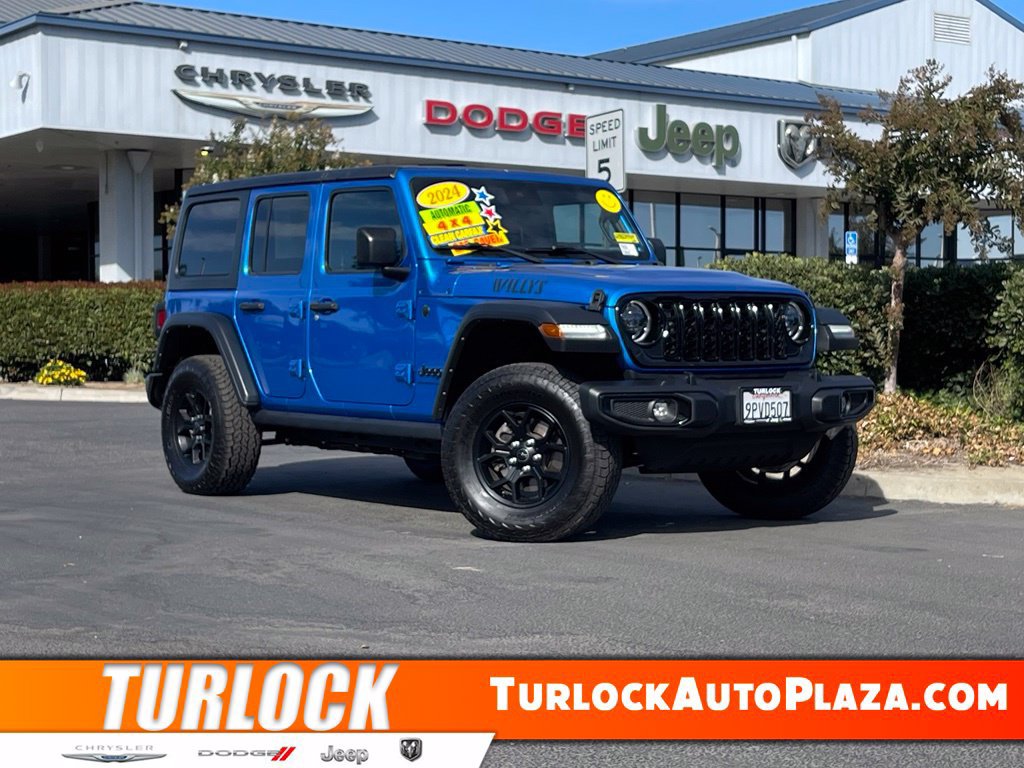 Used 2024 Jeep Wrangler Unlimited Sport AWD/4WD image 1