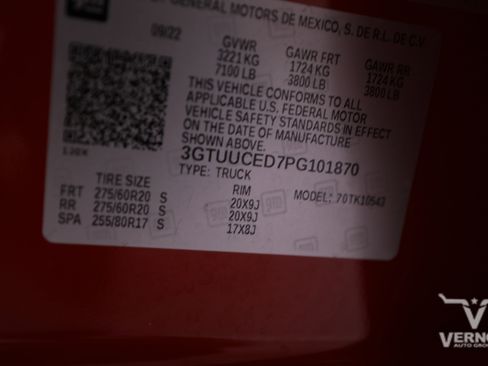 Used 2023 GMC Sierra 1500 Elevation w/ X31 Off-Road Package image 41