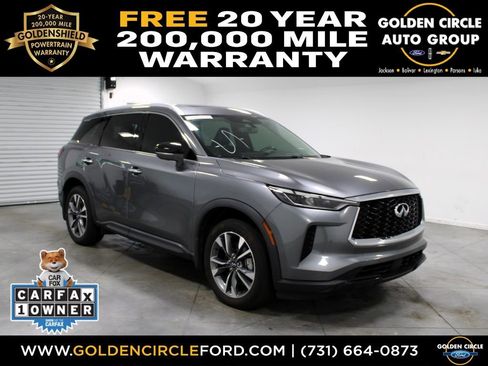 Used 2023 INFINITI QX60 Luxe w/ Vision Package FWD image 1