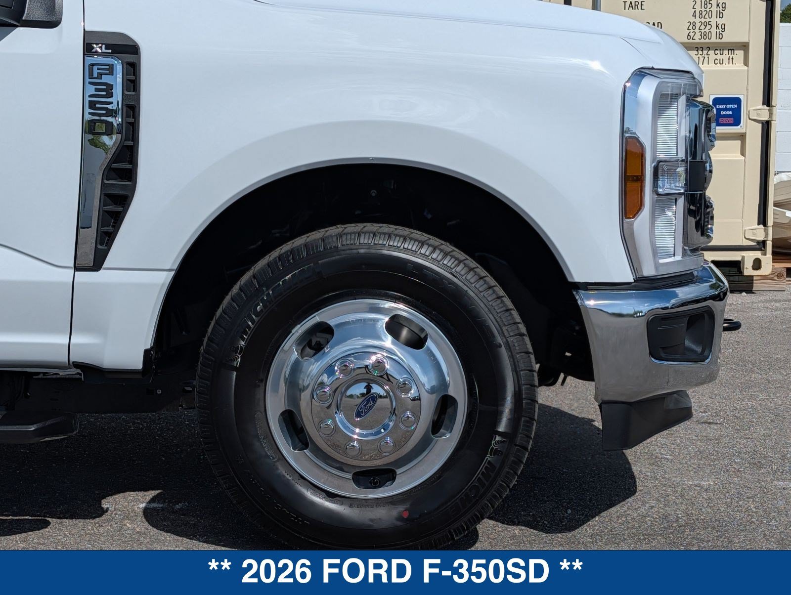 New 2026 Ford F350 XL w/ XL Chrome Package RWD image 13