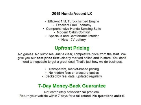 Used 2019 Honda Accord LX image 2