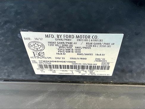 Used 2017 Ford Explorer XLT w/ Equipment Group 202A image 18