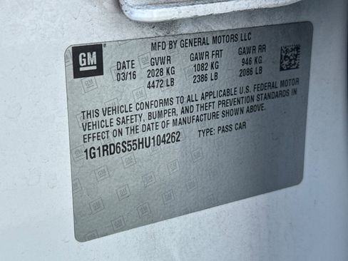 Used 2017 Chevrolet Volt Premier w/ Driver Confidence II Package image 53