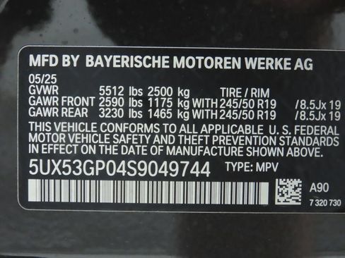 Used 2025 BMW X3 xDrive30i w/ Premium Package AWD/4WD image 33