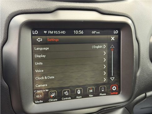 Used 2020 Jeep Renegade Limited w/ UConnect 8.4 Nav Group FWD image 54