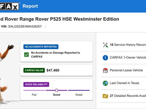 Used 2021 Land Rover Range Rover P525 Westminster Edition AWD/4WD image 6