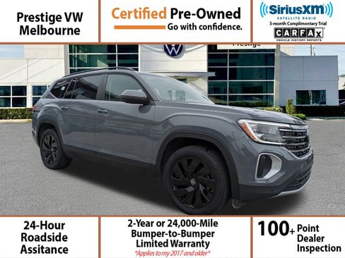 Certified 2025 Volkswagen Atlas SE image 1