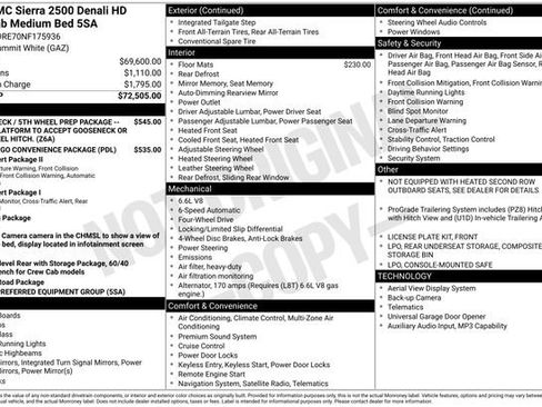Used 2022 GMC Sierra 2500 Denali AWD/4WD image 4