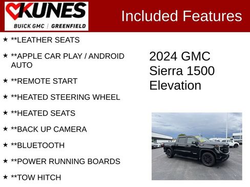 Used 2024 GMC Sierra 1500 Elevation w/ Elevation Premium Package AWD/4WD image 2