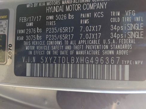 Used 2017 Hyundai Santa Fe Sport image 33