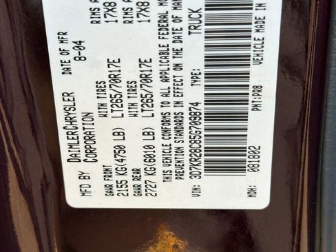 Used 2005 Dodge Ram 2500 Truck SLT w/ Trailer Tow Group image 26