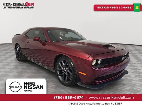 Used 2022 Dodge Challenger GT w/ Blacktop Package RWD image 1