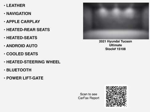 Used 2021 Hyundai Tucson Ultimate AWD/4WD image 7