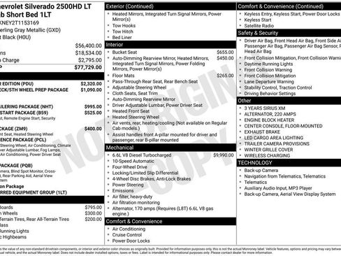 New 2026 Chevrolet Silverado 2500 LT w/ All Star Edition image 4