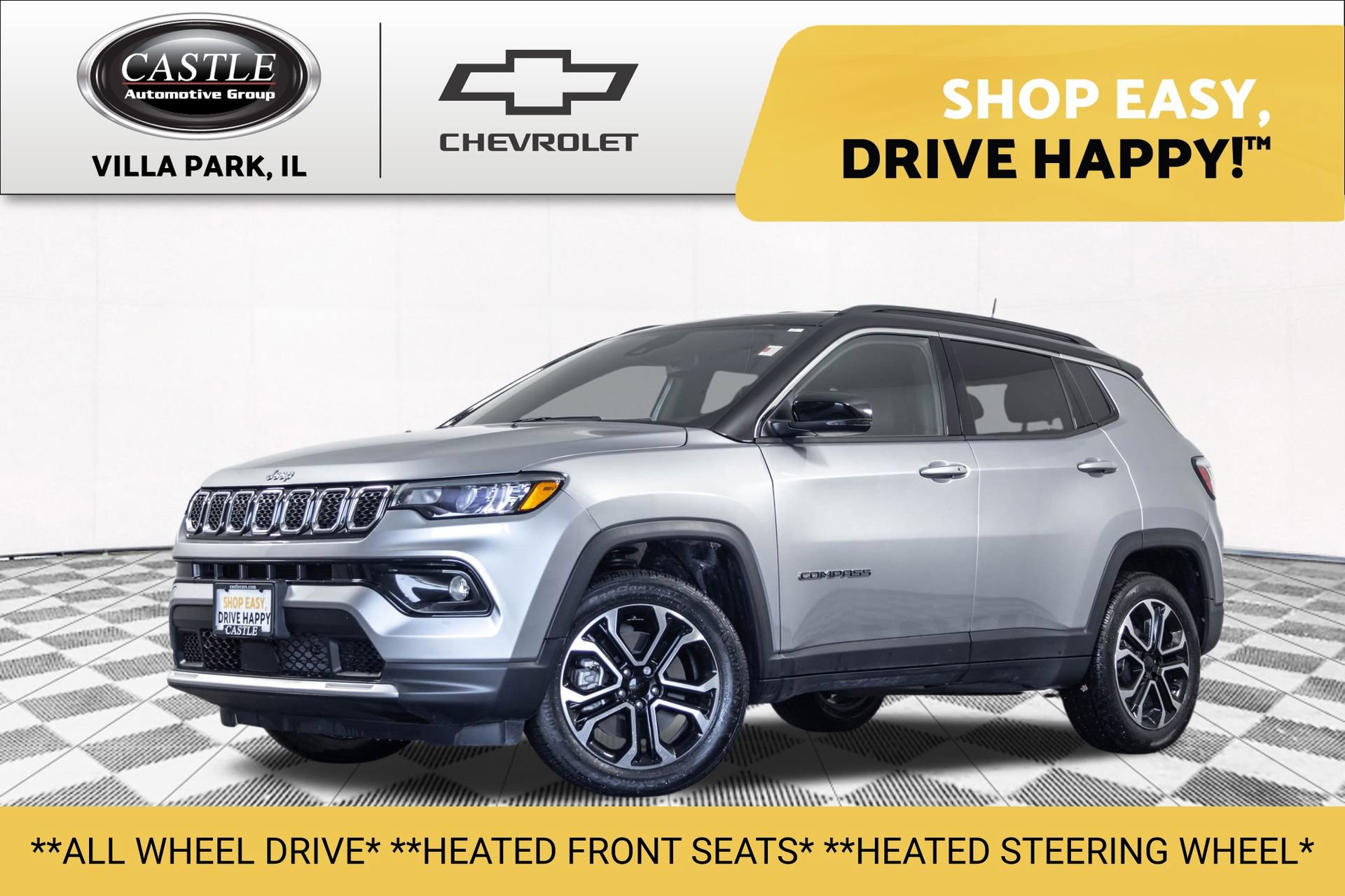Used 2023 Jeep Compass Limited AWD/4WD image 1
