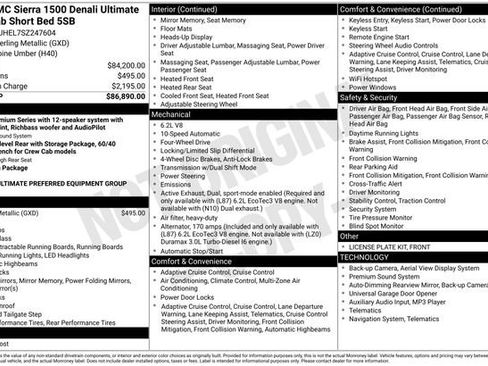 Used 2025 GMC Sierra 1500 Denali Ultimate image 15