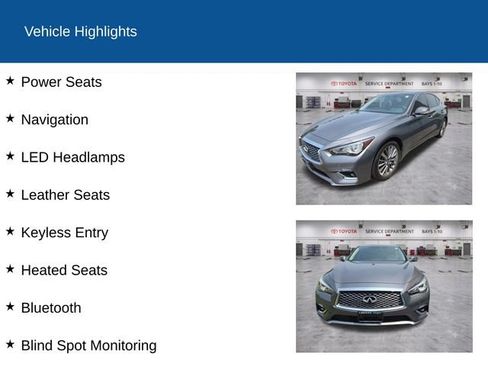Used 2023 INFINITI Q50 Luxe w/ Cargo Package AWD/4WD image 2