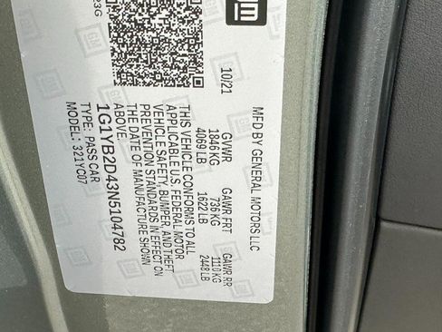 Used 2022 Chevrolet Corvette Stingray Preferred Cpe w/ Z51 Performance Package image 28