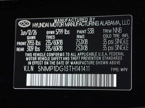 New 2026 Hyundai Santa Fe SE AWD/4WD image 24
