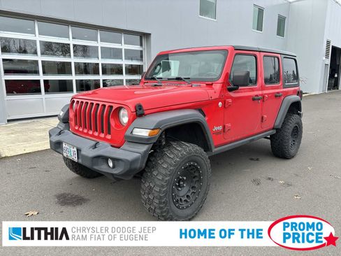 Used 2018 Jeep Wrangler Unlimited Sport image 1