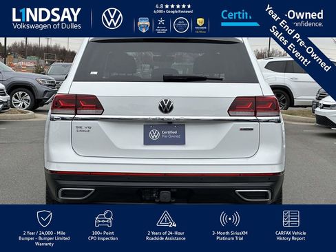 Certified 2022 Volkswagen Atlas SE w/ Panoramic Sunroof Package image 7