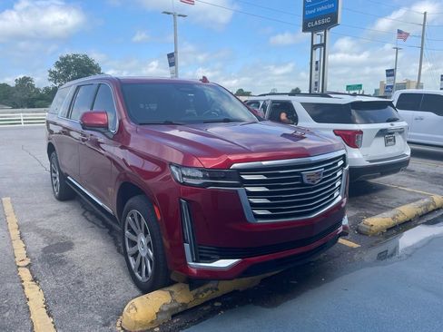 Used 2022 Cadillac Escalade ESV Premium Luxury Platinum w/ LPO, Floor Liner Package RWD image 1