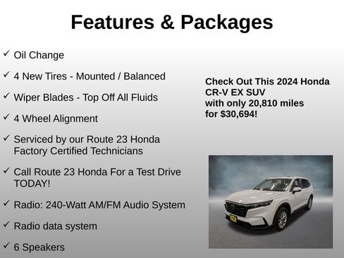 Certified 2024 Honda CR-V EX image 4