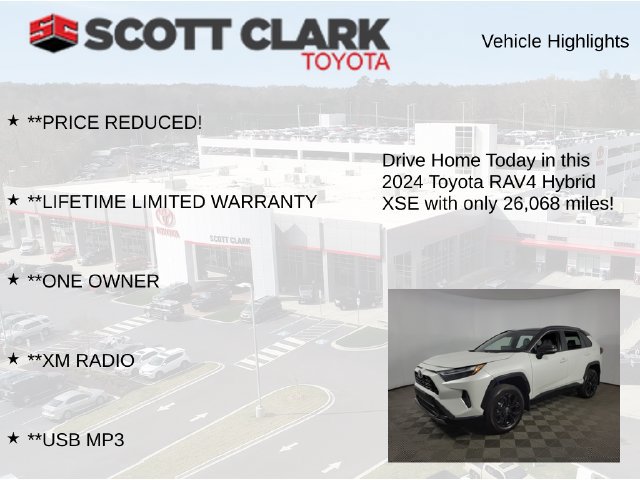 Used 2024 Toyota RAV4 XSE w/ Weather Package AWD/4WD image 12