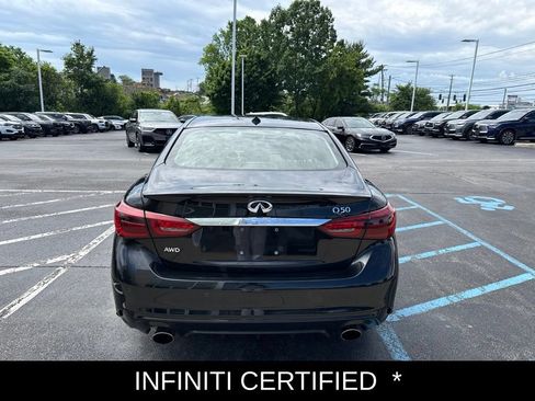 Certified 2022 INFINITI Q50 Luxe w/ Cargo Package AWD/4WD image 8