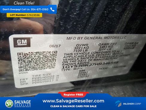 Used 2017 Cadillac Escalade Luxury RWD image 19
