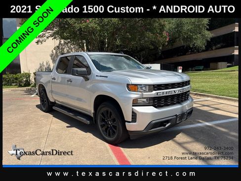 Used 2021 Chevrolet Silverado 1500 Custom RWD image 3