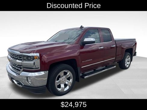 Used 2017 Chevrolet Silverado 1500 LTZ w/ Sport Package AWD/4WD image 3