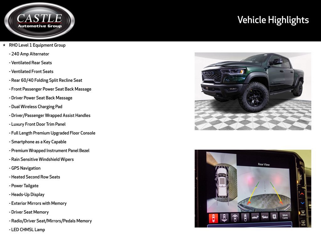 New 2026 RAM 1500 RHO w/ RHO Level 1 Equipment Group AWD/4WD image 3