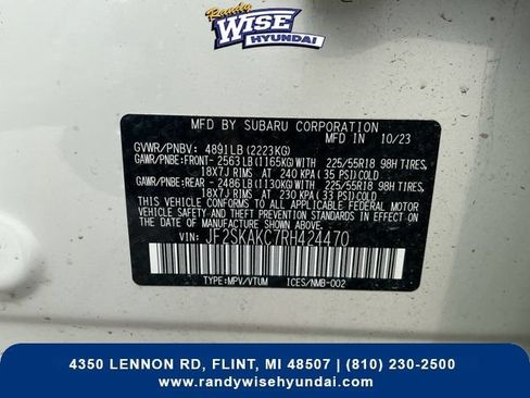 Used 2024 Subaru Forester Limited AWD/4WD image 30