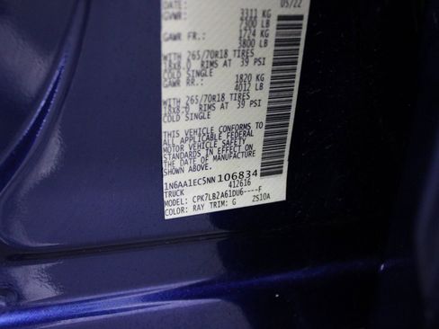 Used 2022 Nissan Titan SV image 44