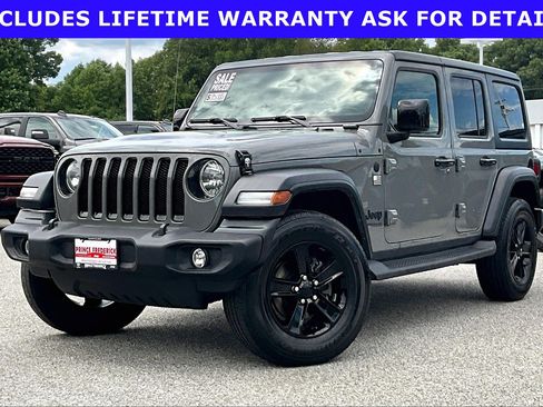 Used 2021 Jeep Wrangler Unlimited Sport AWD/4WD image 3