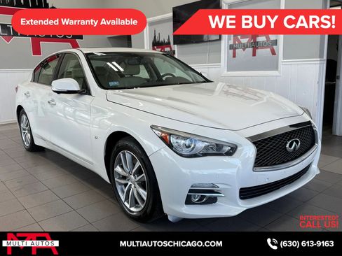 Used 2015 INFINITI Q50 Premium w/ Deluxe Touring Package AWD/4WD image 3