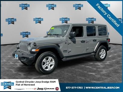 Certified 2022 Jeep Wrangler Unlimited Sport w/ Sun And Sound Package