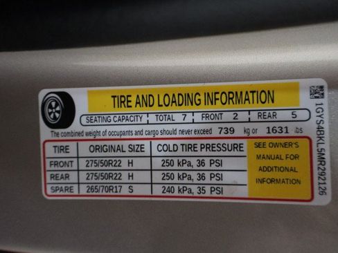Used 2021 Cadillac Escalade Premium Luxury w/ LPO, Illumination Package AWD/4WD image 94
