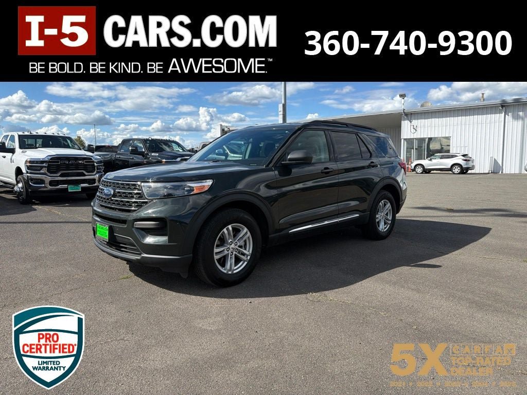 Used 2022 Ford Explorer XLT w/ Class IV Trailer Tow Package AWD/4WD image 1