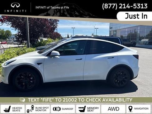 Used 2020 Tesla Model Y Long Range AWD/4WD image 1
