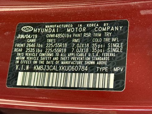 Used 2019 Hyundai Tucson SEL AWD/4WD image 33