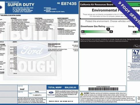 New 2024 Ford F350 XL w/ Snow Plow Prep Package image 3