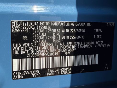 Used 2023 Toyota RAV4 XSE w/ XSE Grade Weather Package AWD/4WD image 22